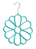 Whitmor Flocked Flower Scarf Hanger