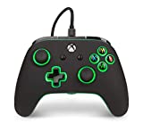 PowerA Spectra Enhanced Illuminated Wired Controller for Xbox One, gamepad, wired video game controller, gaming controller, Xbox One, works with Xbox Series X|S