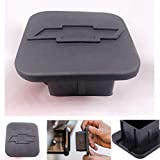 Trailer Hitch Tube Cover Plug Cap for Chevrolet,Rubber Receiver Tube Hitch Plug,Trailer Hitch Cover (fit Chevrolet)