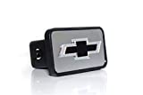 Eurosport Daytona- Compatible with -, Chevrolet Bowtie Euro-Hitch Plug- Stainless Steel Plate Insert