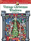 Creative Haven Vintage Christmas Windows Coloring Book (Adult Coloring)