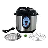 CAREY DPC-9SS Smart Electric Pressure Cooker and Canner, Stainless Steel, 9.5 Qt