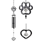 iHeartDogs ‘I Hear You In the Wind’ Memorial Wind Chime - Beautifully Crafted Pet Memorial - Pet Loss Gifts for Dogs & Cats