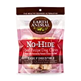 Earth Animal No-Hide Small Rawhide Alternative Rolls Flavored Natural Dog Chew Treat for Small Dogs (Beef, 2 Count (Pack of 1))
