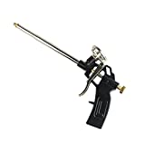 Foam Gun, Picowe Foaming Gun Pu Expanding Caulking Gun Metal Body Pro Heavy Duty PU Spray Foam Gun Grade Expanding Spray Application Applicator