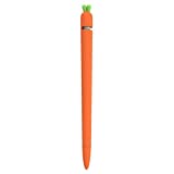 Carrot Silicone Pencil Case, Suitable for Carrot Touch Pen Case Nonslip Case Touch Screen Bracket Protection-Orange (1st Generation)