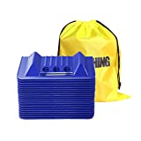 ENJ Flatbed Edge Protectors for Cargo Loads Corner Protectors Flatbed Used Together with Webbing to Protect Cargo, 20 Pack