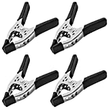 Lot of 4-6" inch Spring Clamp Large Super Heavy Duty Spring Metal Black - 3 inch Jaw opening