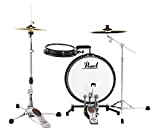 Pearl Drum Set 2-pc. Drum Kit Compact Traveler Cymbals and Hradware Not Included (PCTK1810 )
