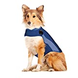 Thundershirt Apparel clothing Thundershirt Dog Anxiety Jacket, Blue, Large 41-64 lbs US