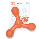 WEST PAW Zogoflex Air Skamp Tug-of-War Stick Dog Chew Toy  Hollow, Squishy Interactive Toy for Dogs, Puppies  for Chewing, Catch, Carry, Fetch, Dishwasher Safe, Latex-Free, Large 8.5", Melon