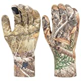 HOT SHOT Men’s Gamestalker Series Savage Hunting Glove, Realtree Edge Camo, 100% Waterproof Touch Glove, Breathable, Extra Large