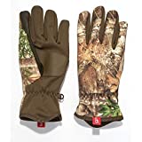 HOT SHOT Men’s Camo Eruption Stormproof Glove – Realtree Edge Outdoor Hunting Camouflage