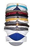 The ORIGINAL DomeDock! American, patented, Wall Mount Hat Rack 25 Ball Cap Storage. Compact Hat Organization System. Made and Shipped in USA. (Single, White)