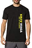 Epic MMA Gear Krav MAGA Triblend T-Shirts (Art Black, Medium)