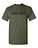 Got-Tee- Krav MAGA Israeli Martial Art Combat T-Shirt (Large, Olive Green)