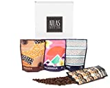 Atlas Coffee Club World of Coffee Sampler | Gourmet Coffee Gift Set | 4-Pack Variety Box of the World’s Best Single Origin Coffees | Whole Bean