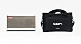 Positive Grid Spark Pearl Guitar Amplifier + Traveler Bag Bundle - Electric, Bass and Acoustic Guitar 40-Watt Combo Amp including Spark Mobile App