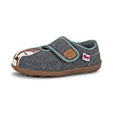 See Kai Run, Cruz II Slippers for Kids, Gray Fox, 4