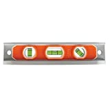 Klein Tools 935R Level, 9-Inch Magnetic Torpedo Level with 3 Vials, Aluminum, V-groove and Magnet