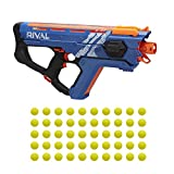 NERF Perses Mxix-5000 Rival Motorized Blaster (Blue) -- Fastest Blasting Rival System, up to 8 Roundsper S -- Rechargeable Battery, Quick-Load Hopper