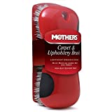 Mothers Stiff Bristle Carpet and Upholstery Cleaning Scrub Brush for Automotive, Home, Couch, Stain Remover