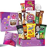 Midi International Snack Box | Premium and Exotic Foreign Snacks | Unique Snack Food Gifts Included | Try Extraordinary Turkish Gourmet Snacks | Candies from Around the World | Fantastic Space Themed Box | 12 Full-Size Snacks