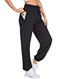 Heledok Baggy Womens Sweatpants, High Waisted Sweatpants Joggers for Women, Lounge Athletic Yoga Workout Pants with Pockets