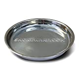 SMOKEWARE Stainless Steel Drip Pan - Big Green Egg Grilling Accessory, 10-inch Diameter