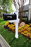 Zippity Outdoor Products ZP19013 Classica Mailbox Post, White