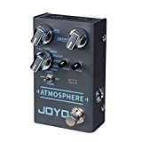 JOYO Atmosphere R-14 R Series Reverb Pedal Built-in 9 Digital Reverb Types, with Modulation Depth Control and Trail Function for Electric Guitar (R-14)