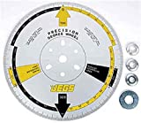 JEGS Precision Cam Degree Wheel | 11” Diameter | Made in USA | 3/4 “ Center Hole | Includes Three Bushings and One Steel Washer