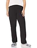 Just My Size Women's Plus-Size EcoSmart Sweatpants Length, Ebony, 2XL Petite