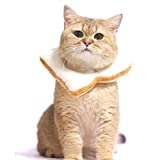 Creative Soft Bread Slice Collar for Cat, Toast Bread-Shaped Cat Headdress, Pet Cat Cosplay Makeup Cap, Pet Cartoon Costume, Cat Dressing Up Props, Toast Shape Pet Headgear