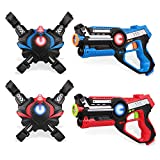 Kidpal Laser Tag, Laser Gun with Vest for Home Game, Lazer Tag Set with Gun for Kids Boy & Girl Toys Age 6 7 8 9 10 11 12+ Best Choice Laser Blaster Infrared Laser Tag Game Indoor Outdoor