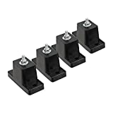 AC Parts 4Pack Anti-Vibration Rubber Pads,Shock Absorbing Mounting Bracket for Outdoor Ductless Mini Split Air Conditioner/Condensers Units