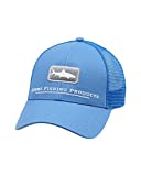 Simms Bonefish Icon Trucker Hat, Snapback Baseball Cap with Fish, Pacific