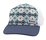Simms Women’s Adventure Trucker Fishing Hat, High Crown, Mesh Back, Blue Depths