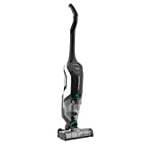 Bissell, 2554 CrossWave Cordless Max All in One Wet-Dry Vacuum Cleaner and Mop for Hard Floors and Area Rugs, Black/Pearl White with Electric Blue Accents