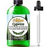 Artizen Cypress Essential Oil (100% Pure & Natural - Undiluted) Therapeutic Grade - Huge 1oz Bottle - Perfect for Aromatherapy, Relaxation, Skin Therapy & More!