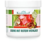 2 x KrauterhoF Foot Cream for Varicose Veins with horse chestnut and red vine leaves 250ml ASAM-GERMANY
