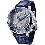 Pagani Design Automatic Diving Watches for Men Full Stainless Steel, Ceramic Bezel, Sapphire Mirror, 200M Waterproof Mechanical Wrist Watch