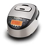 Tiger Corporation Tiger JKT-D10U 5.5-Cup (Uncooked) IH Rice Cooker, black & stainless steel