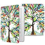 MoKo Case Fits All-New Kindle (10th Generation - 2019 Release Only), Thinnest Protective Shell Cover with Auto Wake/Sleep, Will Not Fit Kindle Paperwhite 10th Generation 2018 - Lucky Tree