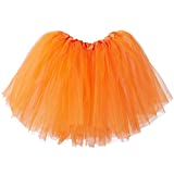 My Lello Big Girls Tutu 3-Layer Ballerina (4T-10yr) Orange