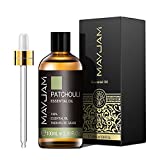 Patchouli Essential Oil, MAYJAM 3.38FL.OZ Essential Oils, Use with Aromatherapy Diffuser, During Yoga, Massage, Bath, Patchouli Oil