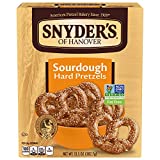 Snyder's of Hanover Pretzels, Sourdough Hard Pretzels, 13.5 Ounce Box (Pack of 12)