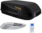 RecPro RV Air Conditioner 15K Non-Ducted | With Heat Pump for Heating or Cooling Option | RV AC Unit | Camper Air Conditioner (Black)