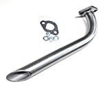 Exhaust Header for: Coleman CT200U 196cc/6.5HP Gas mini bike.