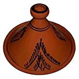 Moroccan Cooking Tagine Handmade 100% Lead Free Safe Large 12 inches Across Traditional